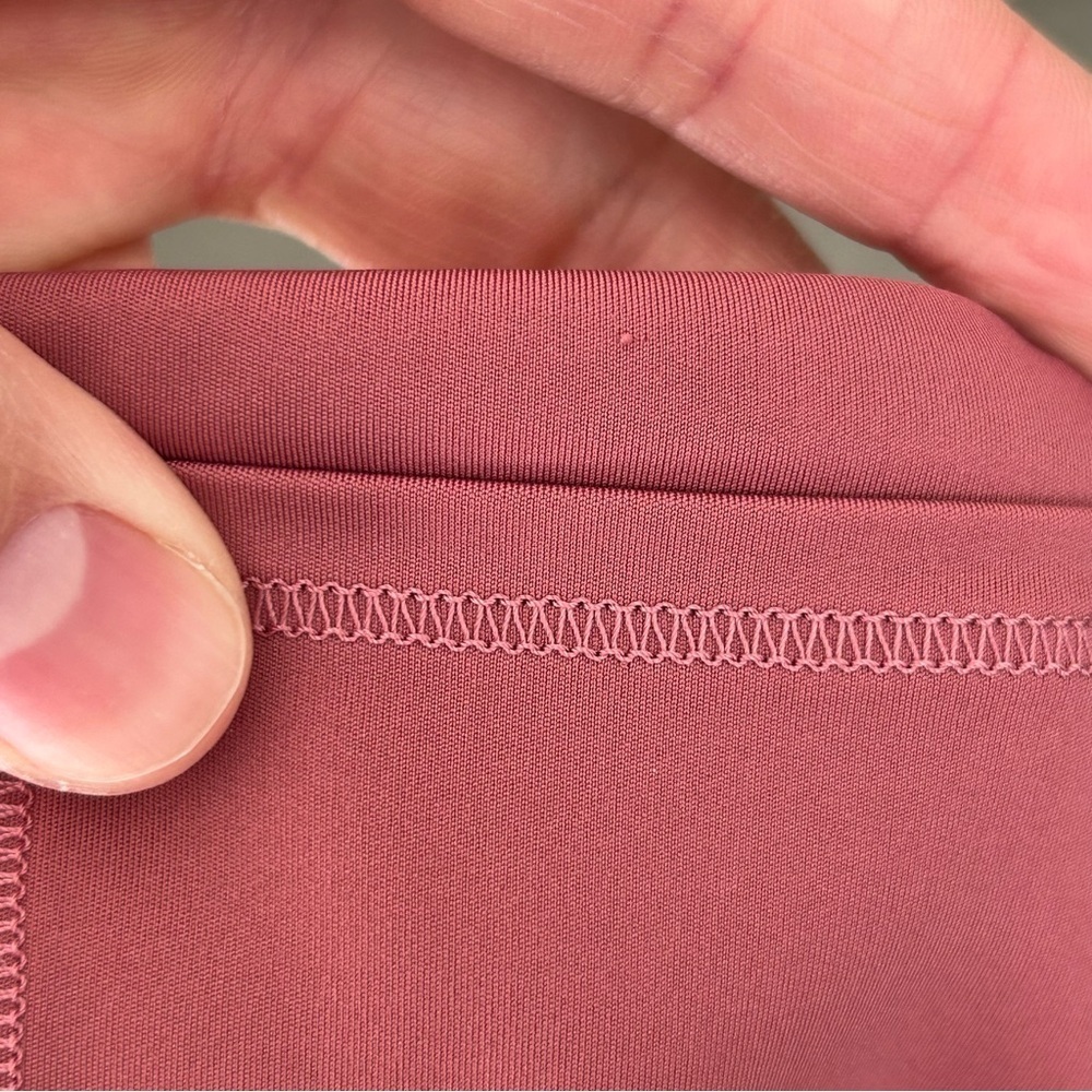 Lululemon Fast and Free Crop II *Non-Reflective Cool pink 4 - Picture 2 of 15